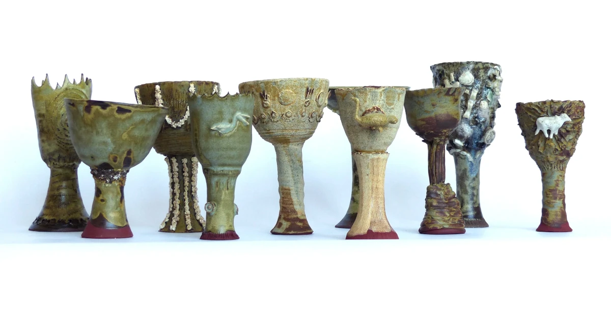 Collection de coupes ornementées