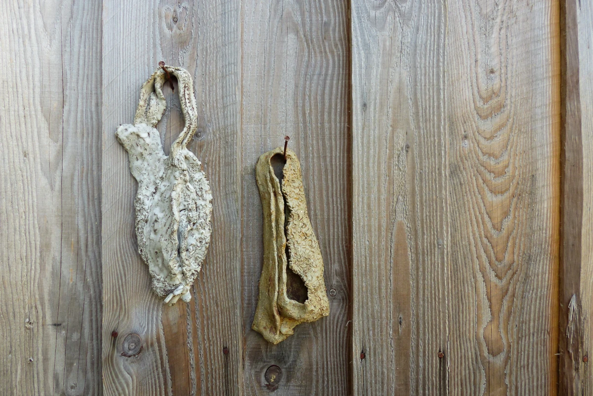 Sculture représentant des sous-vetements